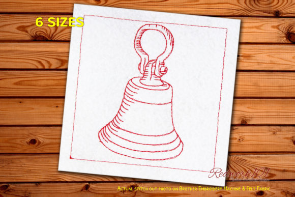 Brass Hanging Bell Redwork: A Designer's Review