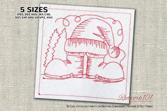 Christmas Shoes Lineart Design Review for Craft Fairs