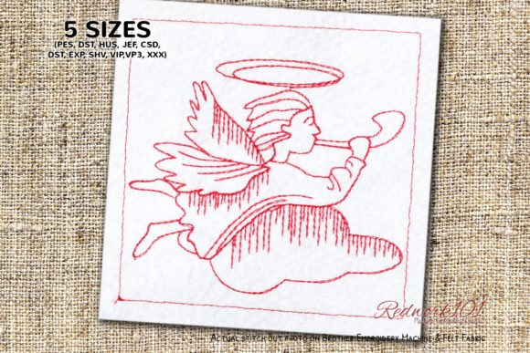 Cute Angel Bluework: A Designer's Review for Business Merch
