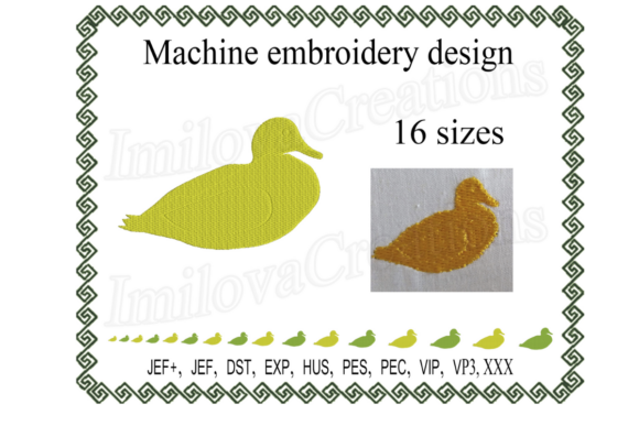 Duck Silhouette: A Charming Choice for Handmade Gifts