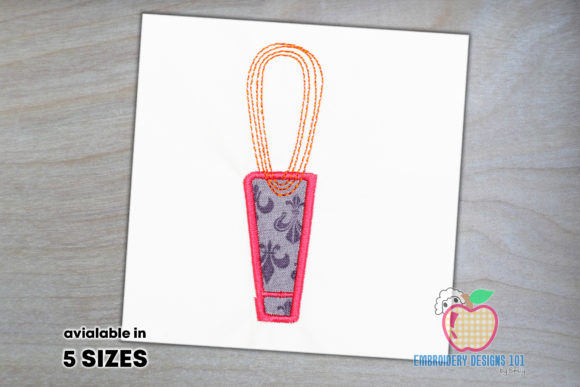 Kitchen Tool Whisk Applique Pattern Review
