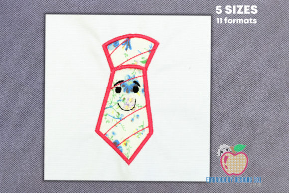 Review: Red Color Tie Made As the Cartoon for Boutiques