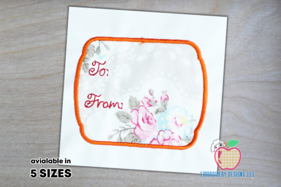 Review: Tag Card for the Wishing Applique Design