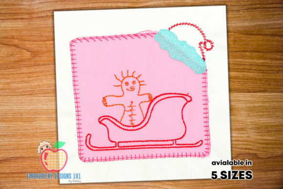 Sleigh Made for the Christmas Applique Review